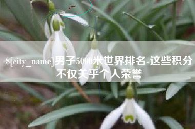 肇庆男子5000米世界排名-这些积分不仅关乎个人荣誉