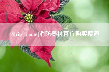 肇庆消防器材官方购买渠道