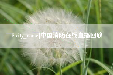 肇庆中国消防在线直播回放
