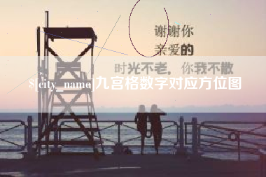 肇庆九宫格数字对应方位图