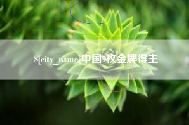 肇庆中国9枚金牌得主