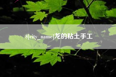肇庆龙的粘土手工
