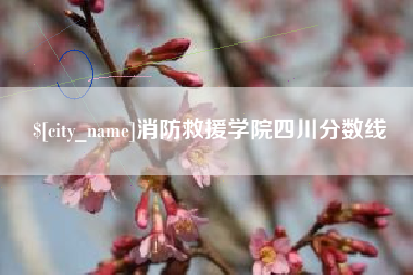 肇庆消防救援学院四川分数线
