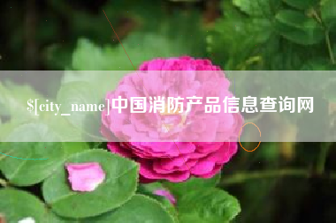 肇庆中国消防产品信息查询网