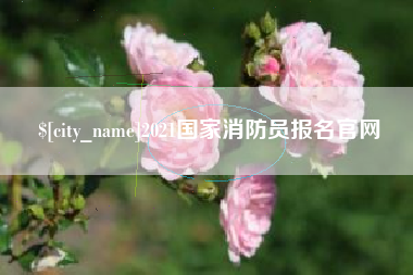 肇庆2021国家消防员报名官网