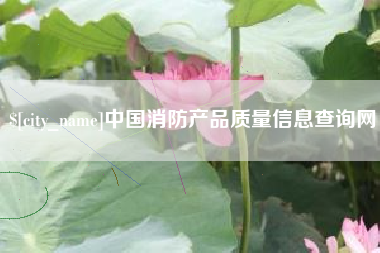 肇庆中国消防产品质量信息查询网