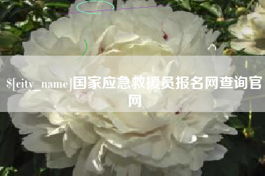 肇庆国家应急救援员报名网查询官网