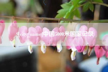 肇庆中国5000米国家记录
