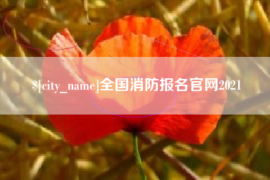 肇庆全国消防报名官网2021